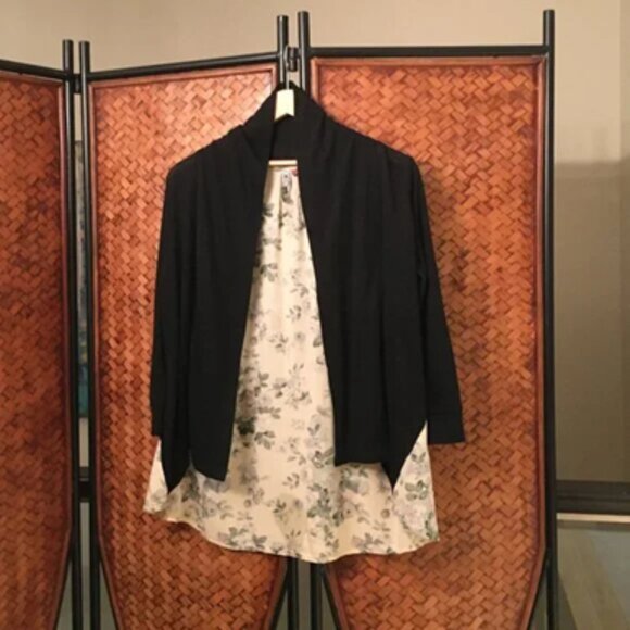 3Stones Canadian Fairy Grunge Bilayer High Low Cardigan - Whimsigoth Small - Picture 13 of 14